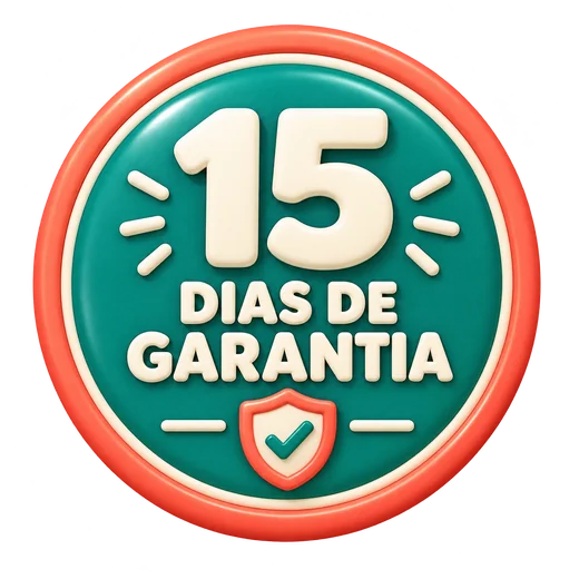 Selo de garantia de 15 dias